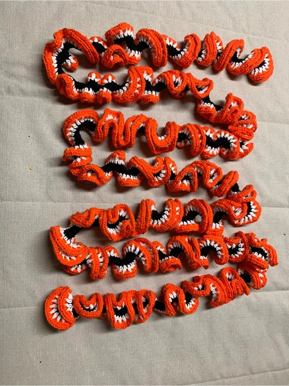 Hand Crafted garland spiral